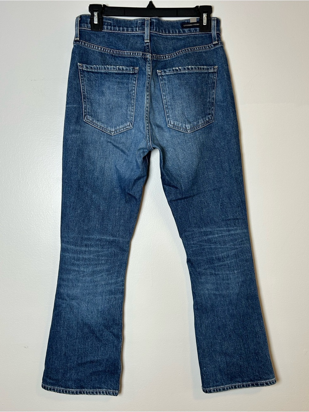 Citizens of humanity demy cropped flare jeans size 25 medium wash made in USA - Picture 8 of 16